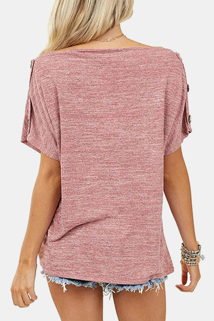 Beautifully Finished T-Shirt in a Timeless Design