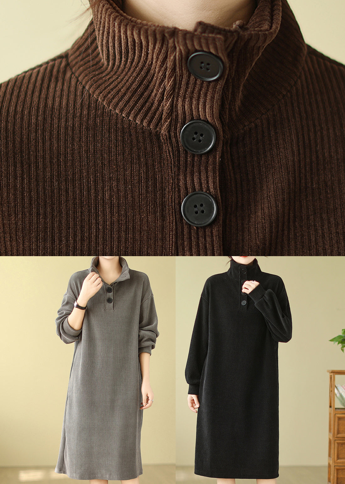Elegantly Styled Dress for Everyday Wear