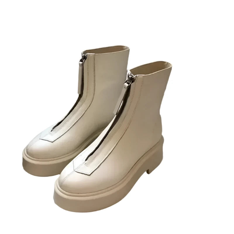 A Vintage Style Boots with Delicate Timeless Details