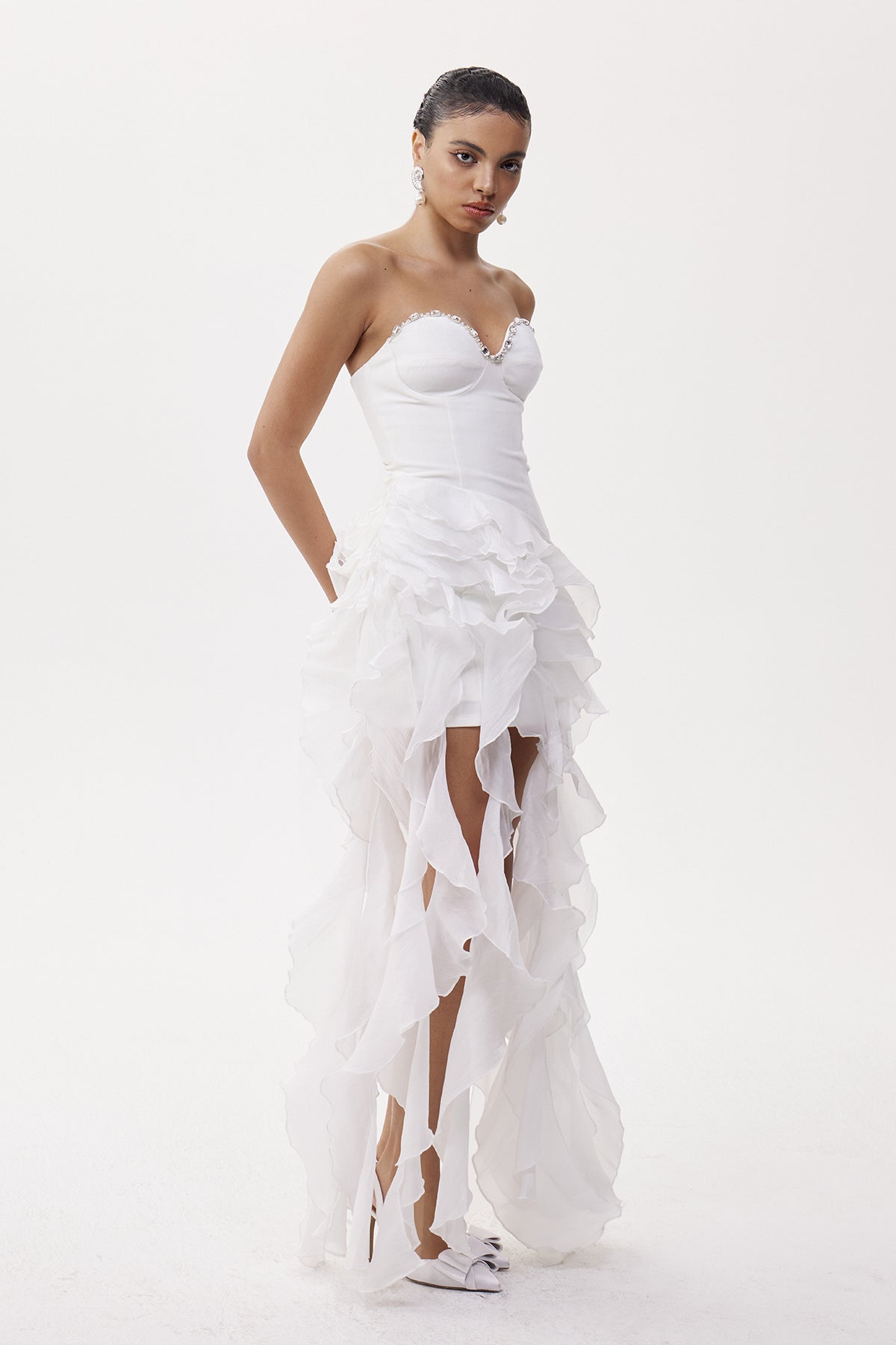 A Vintage Style Dress with Delicate Timeless Details