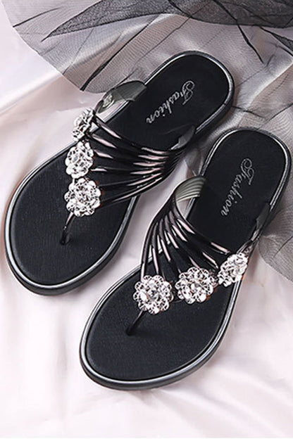 A Vintage Style Sandals with Delicate Timeless Details