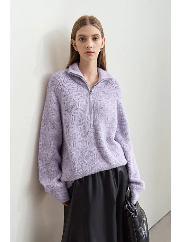 Well Tailored Sweater with a Graceful Silhouette