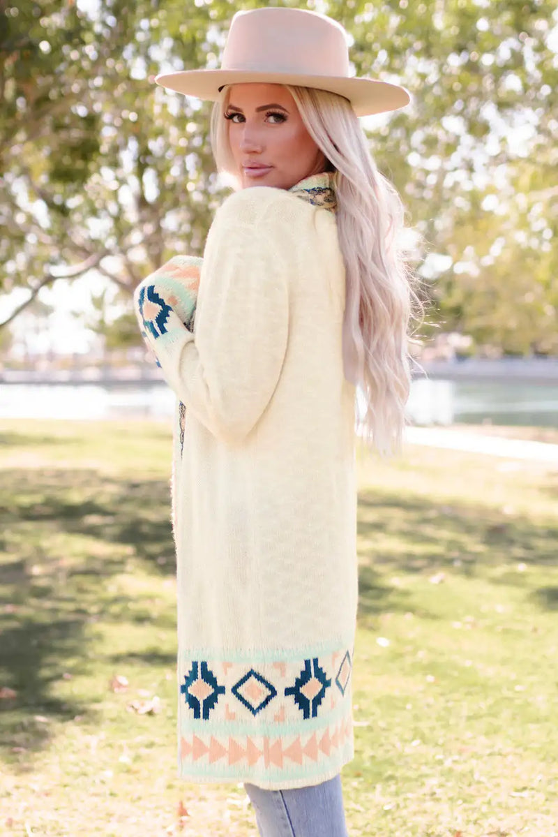 Classic Vintage Cardigan with a Flattering Fit