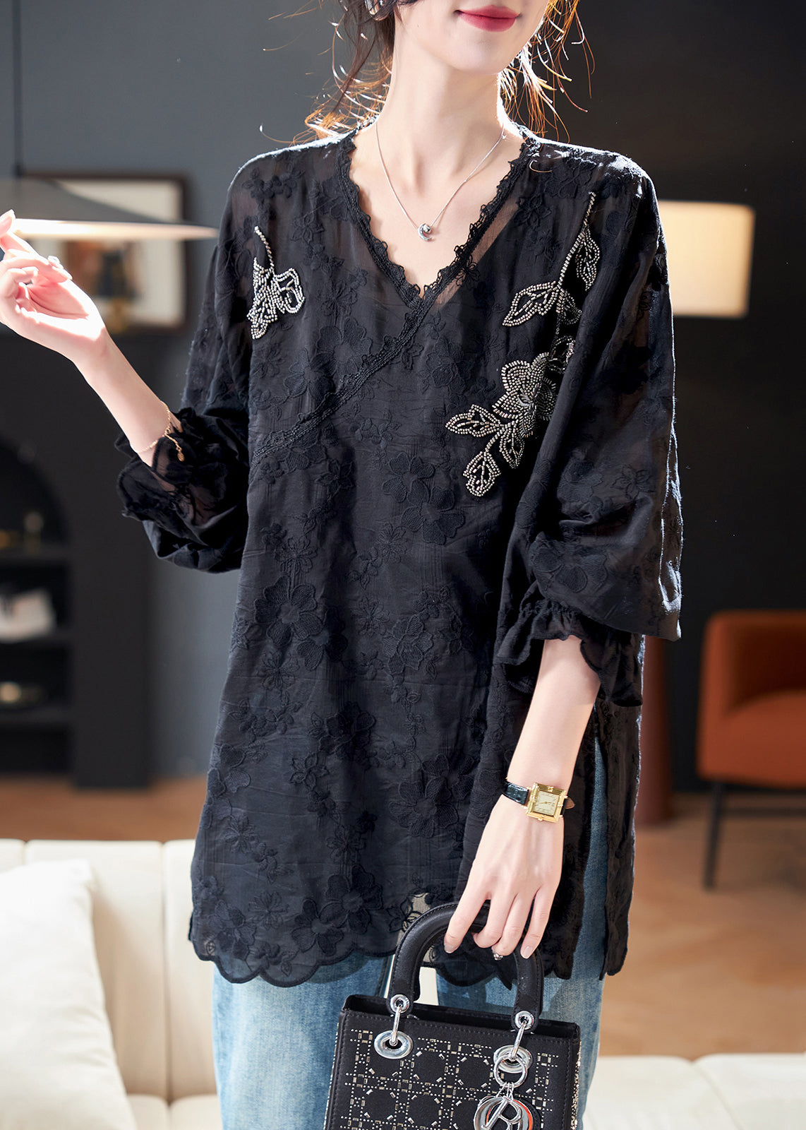 Classic Vintage Top with a Flattering Fit