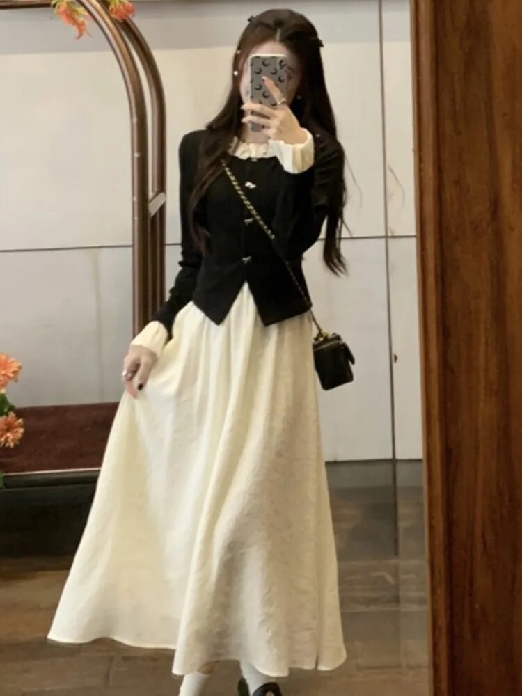 A Vintage Style Dress with Delicate Timeless Details