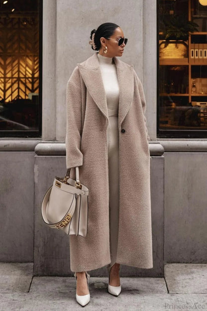 A Vintage Style Coat with Delicate Timeless Details
