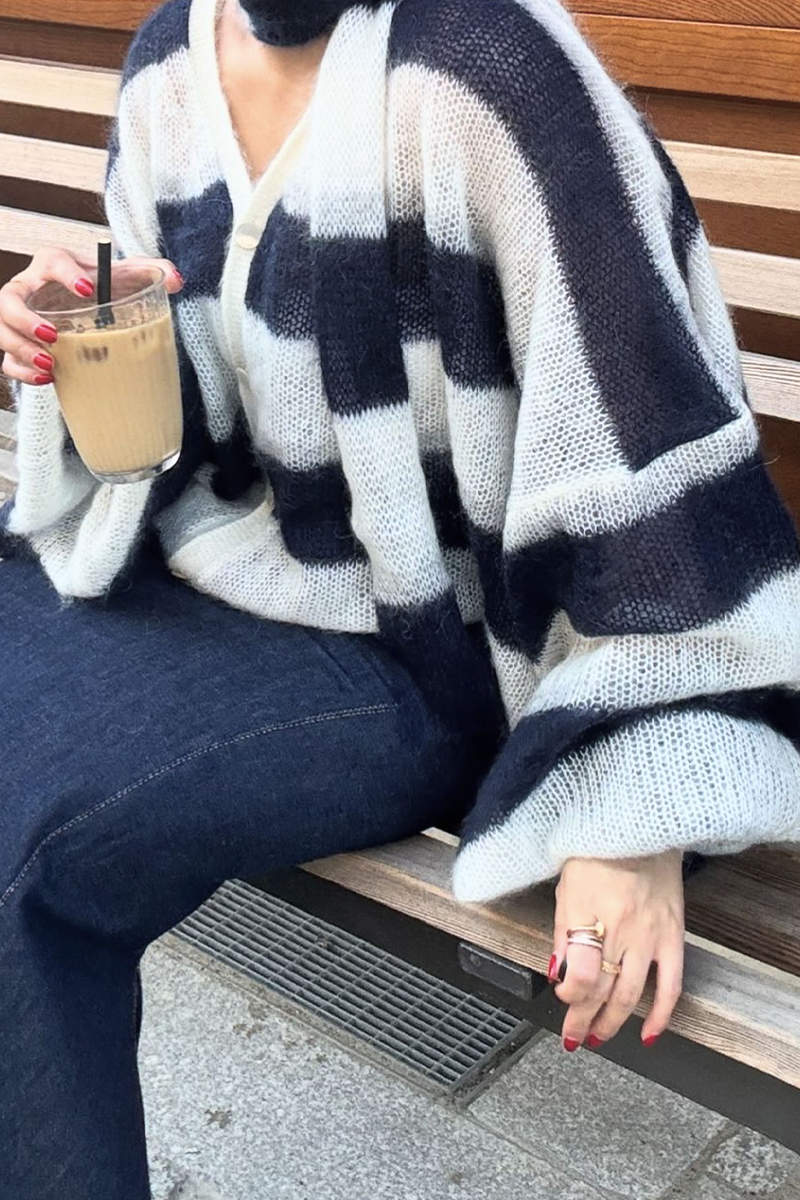 Vintage Inspired Cardigan with a Contemporary Edge