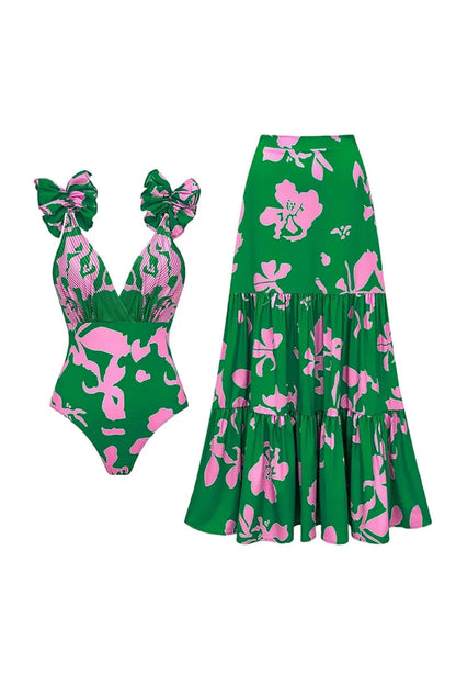 Beautifully Balanced Swimsuit with Timeless Character
