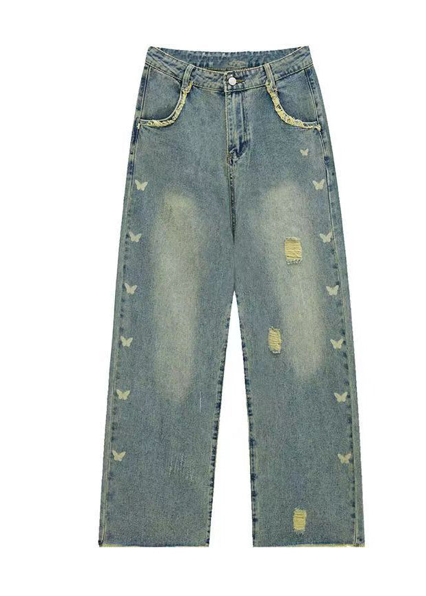 A Vintage Style Pants with Delicate Timeless Details
