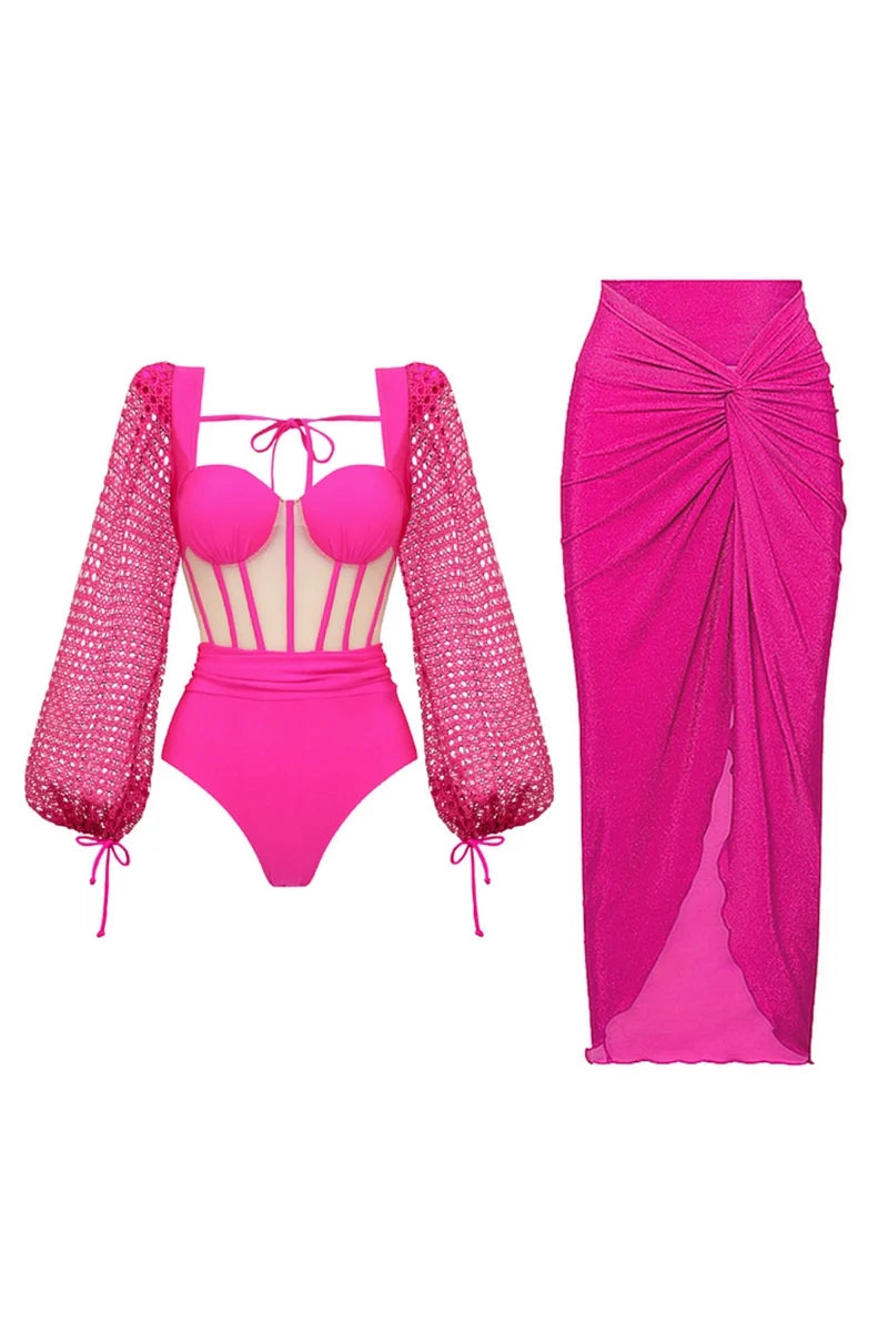 Beautifully Finished Swimsuit in a Timeless Design