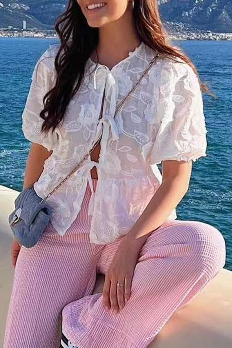 Gracefully Styled Top for Any Occasion