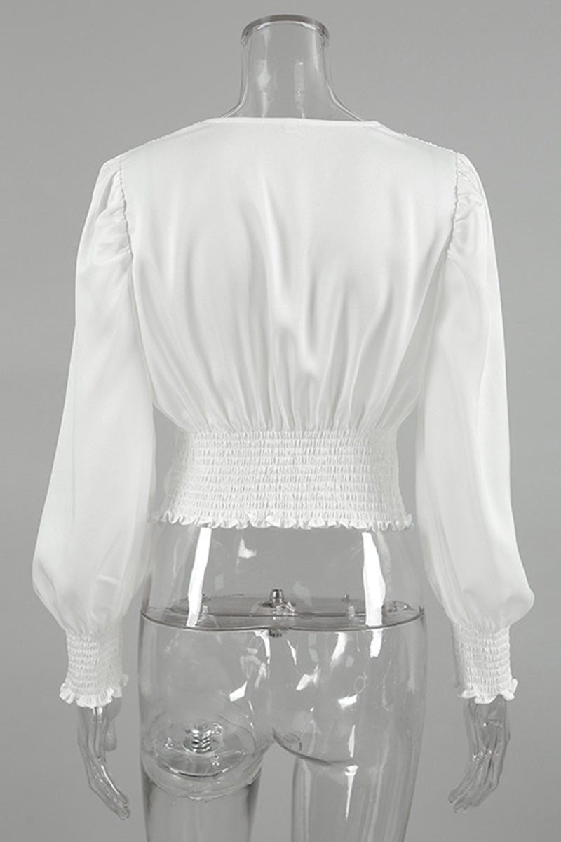 A Vintage Style Blouse with Delicate Timeless Details