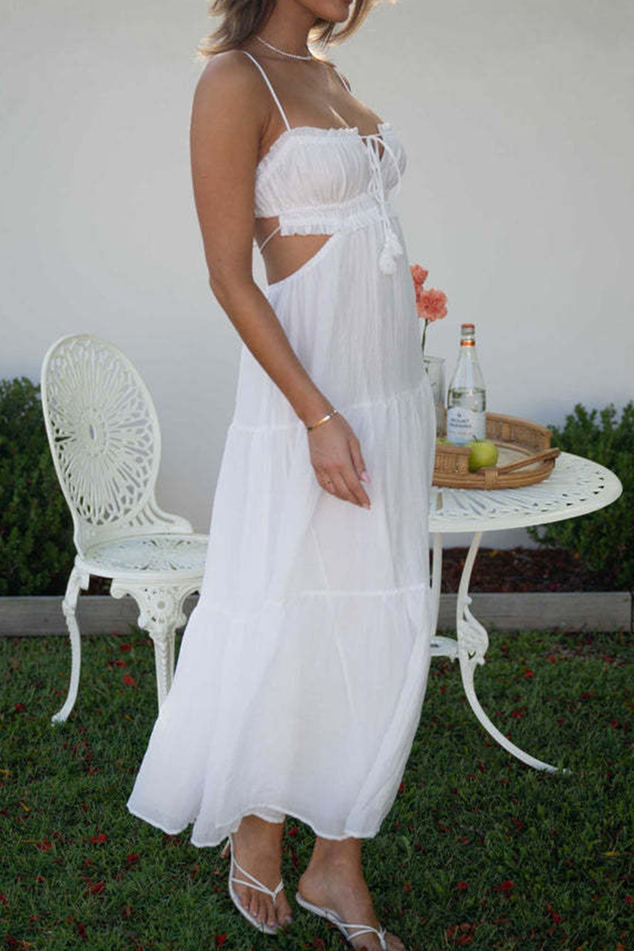 A Vintage Style Dress with Delicate Timeless Details
