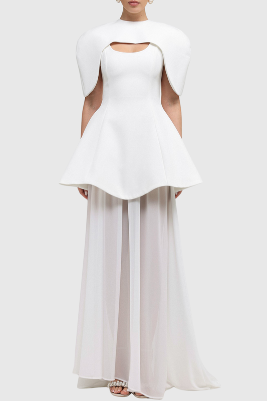A Vintage Style Dress with Delicate Timeless Details