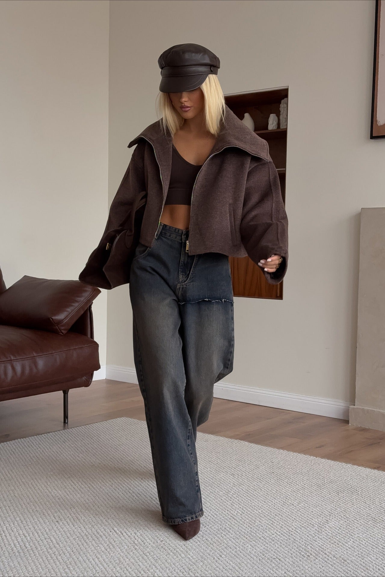 Classic Vintage Jacket with a Flattering Fit