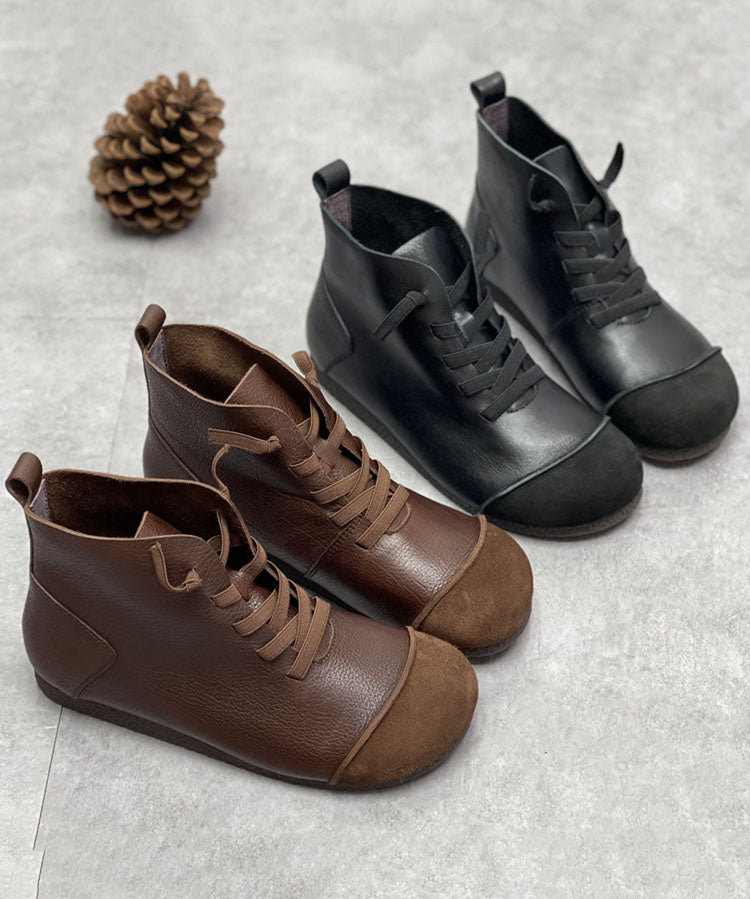 A Vintage Style Boots with Delicate Timeless Details