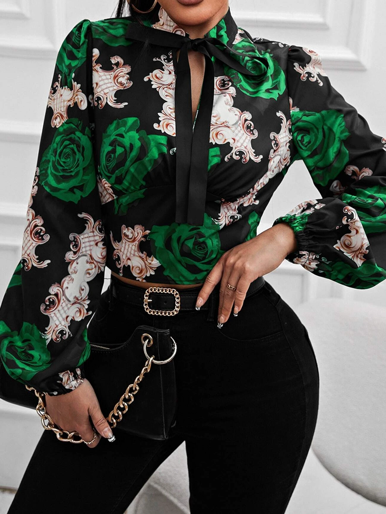 A Vintage Style Top with Delicate Timeless Details