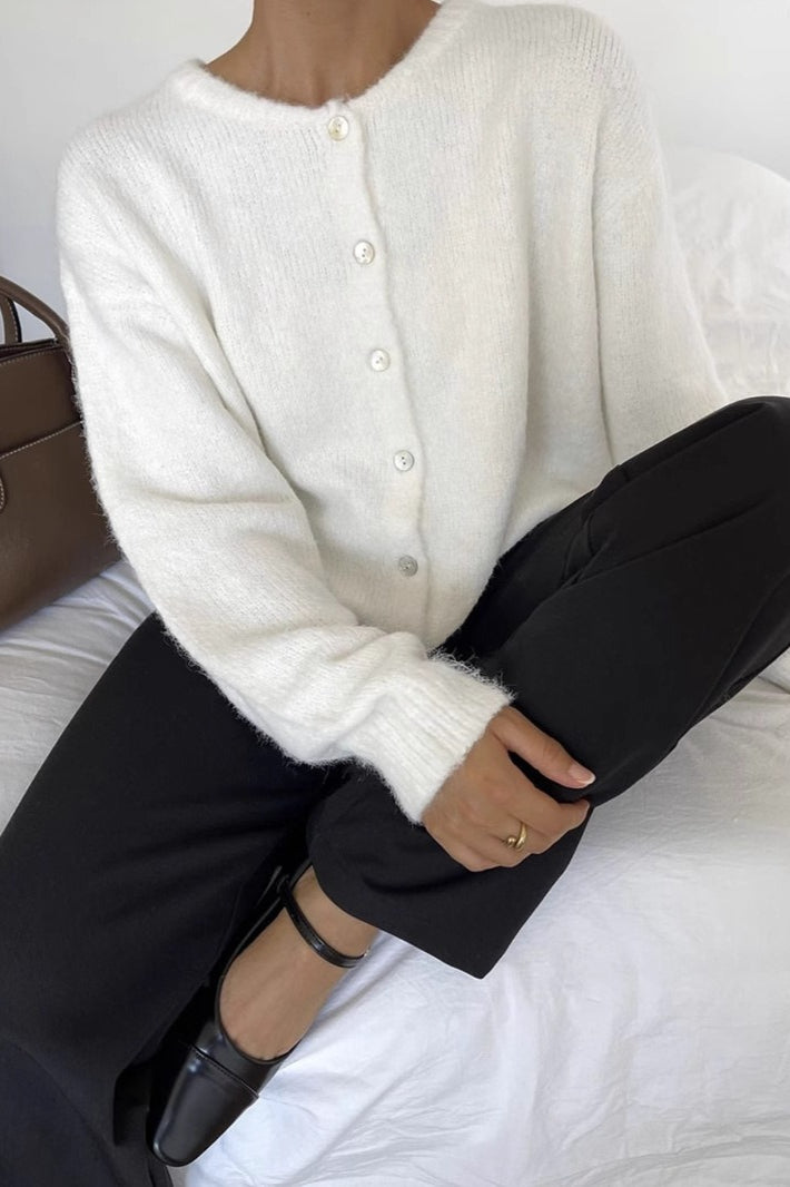 Vintage Inspired Cardigan with a Contemporary Edge