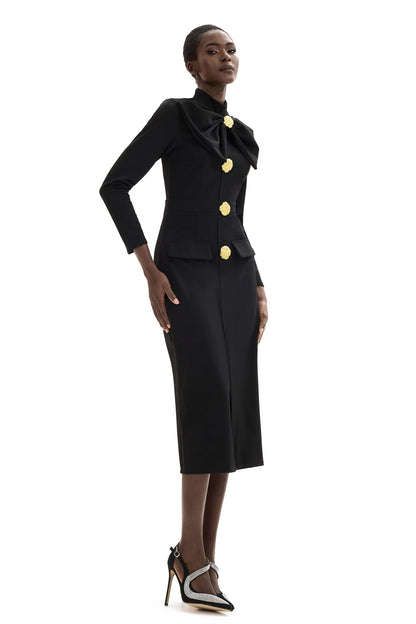 A Vintage Style Dress with Delicate Timeless Details