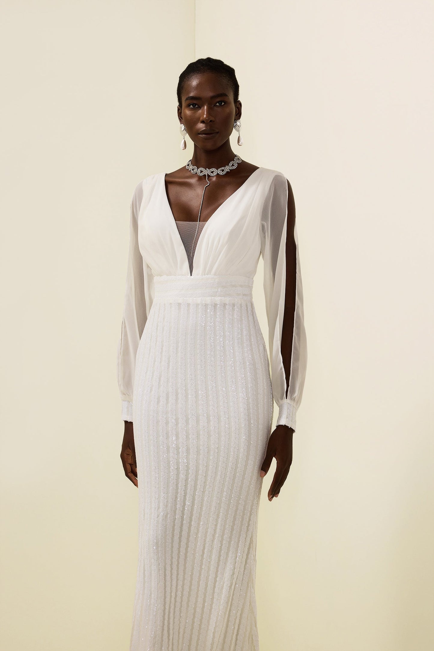 A Vintage Style Dress with Delicate Timeless Details