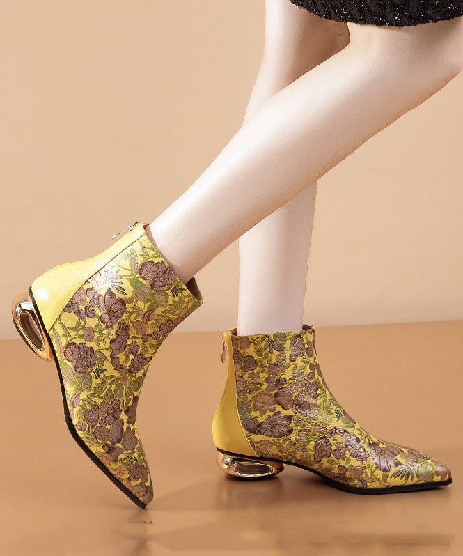 Beautifully Finished Boots in a Timeless Design