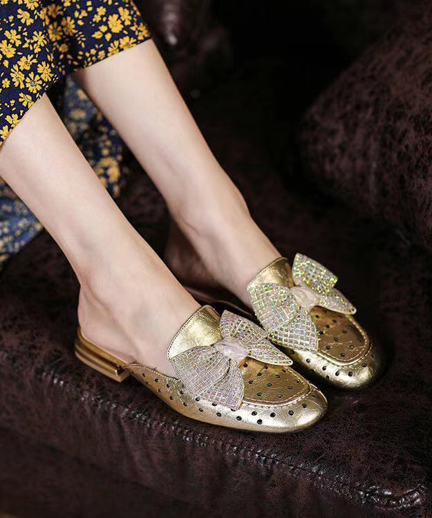 A Vintage Style Sandals with Delicate Timeless Details