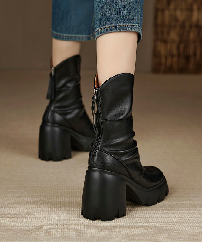 Vintage Inspired Boots with a Contemporary Edge