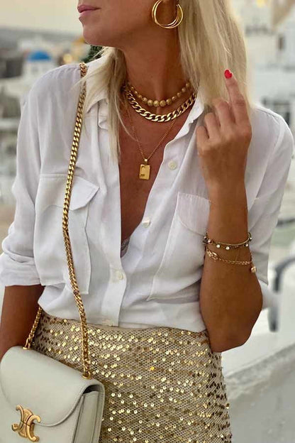 A Vintage Style Blouse with Delicate Timeless Details