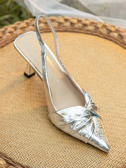 A Vintage Style Sandals with Delicate Timeless Details