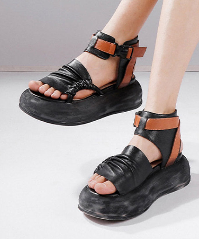 Classic Vintage Sandals with a Flattering Fit