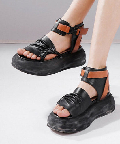 Classic Vintage Sandals with a Flattering Fit