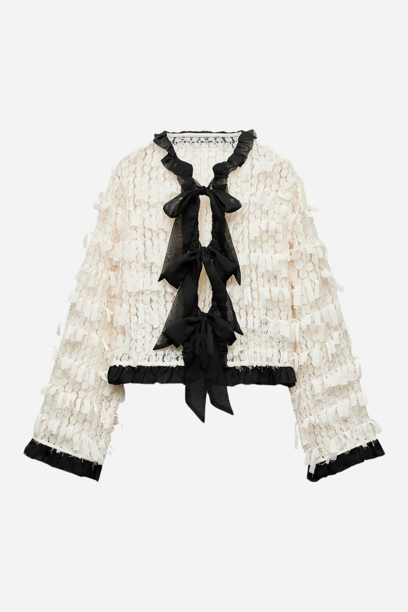 Vintage Inspired Cardigan with a Contemporary Edge