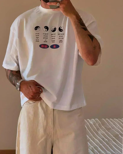Beautifully Balanced T-Shirt with Timeless Character