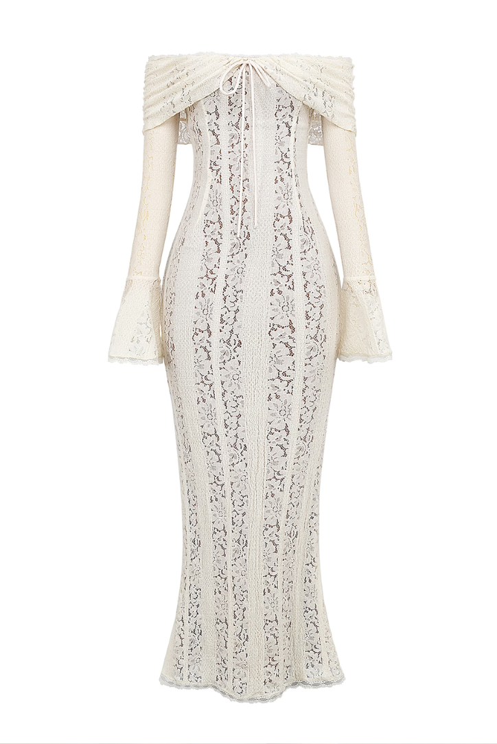 A Vintage Style Dress with Delicate Timeless Details