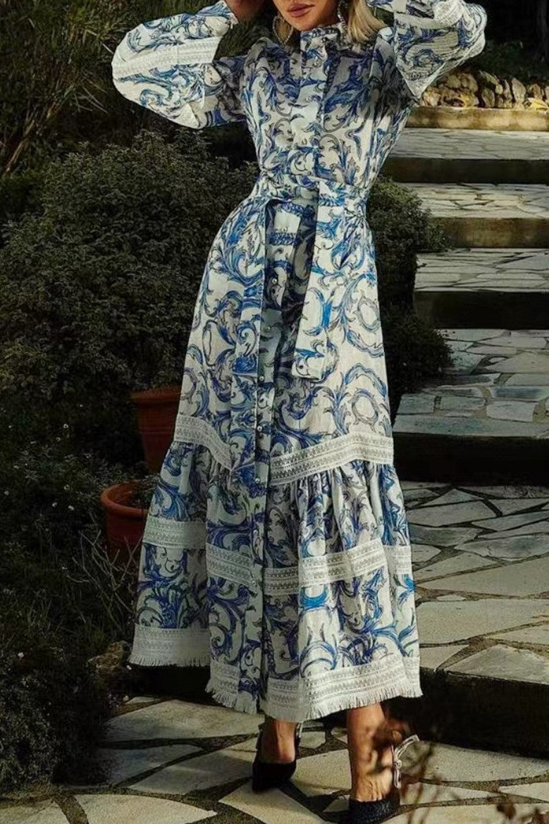 A Vintage Style Dress with Delicate Timeless Details