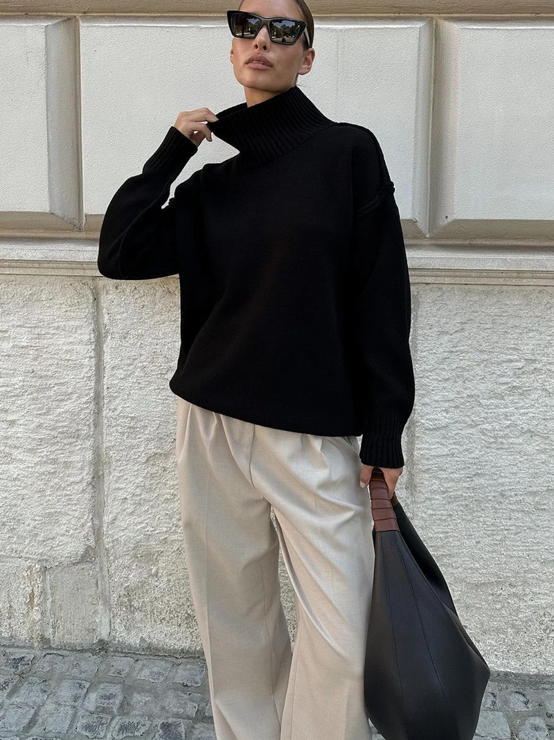 Beautifully Finished Sweater in a Timeless Design