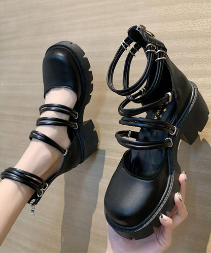 A Vintage Style Sandals with Delicate Timeless Details