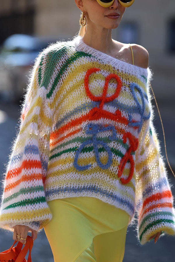 A Vintage Style Sweater with Delicate Timeless Details