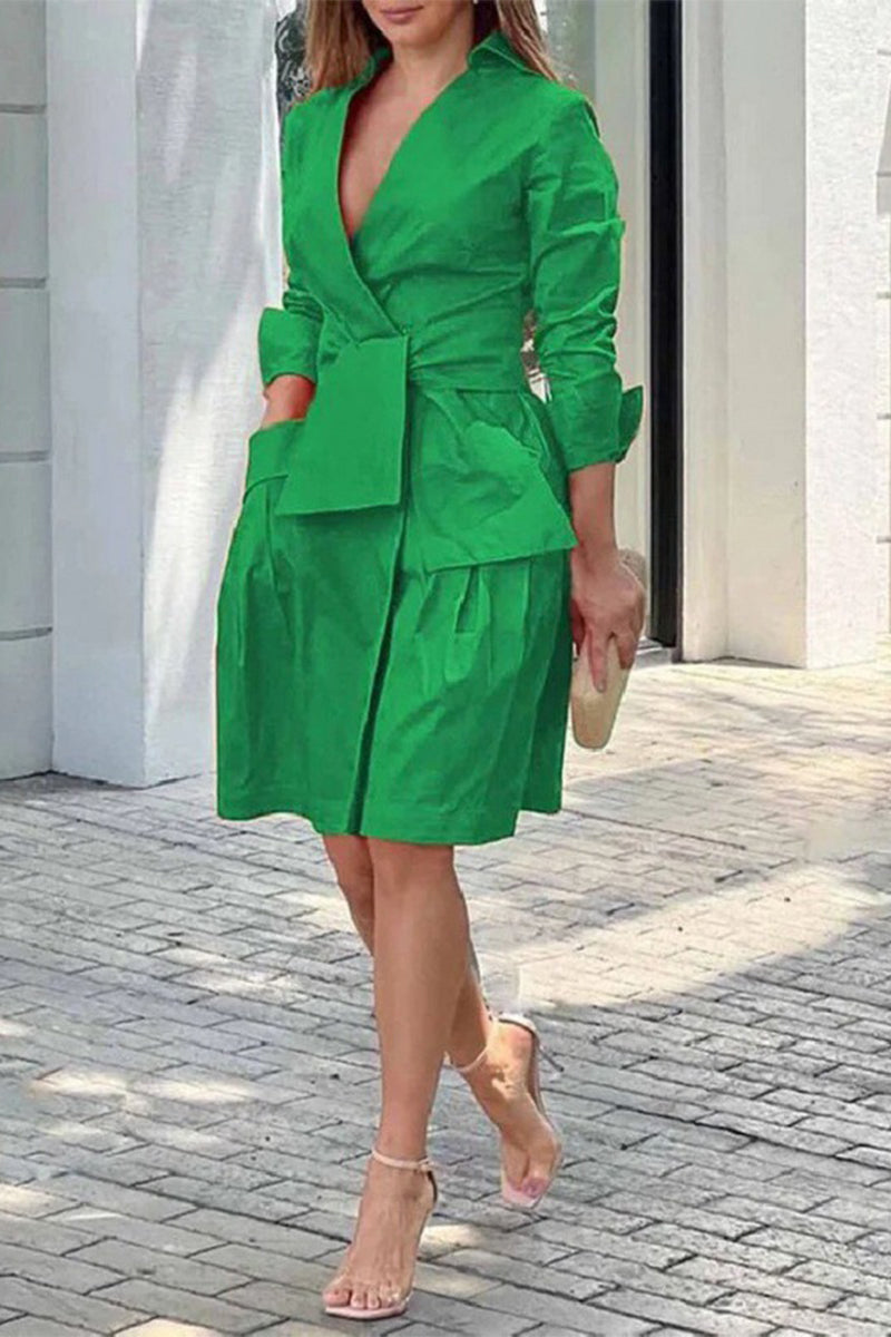 Well Tailored Dress with a Graceful Silhouette