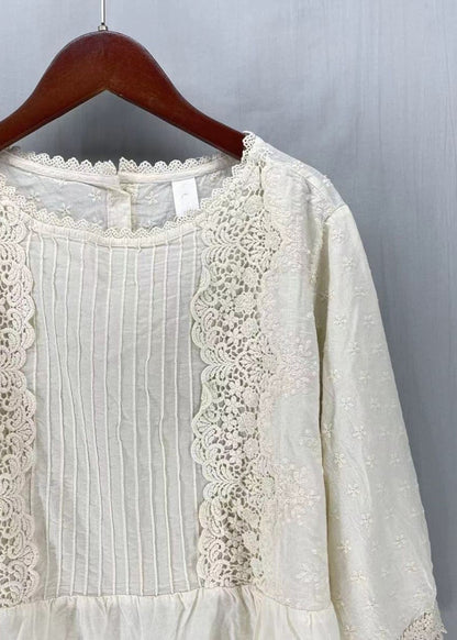 A Vintage Style Shirt with Delicate Timeless Details