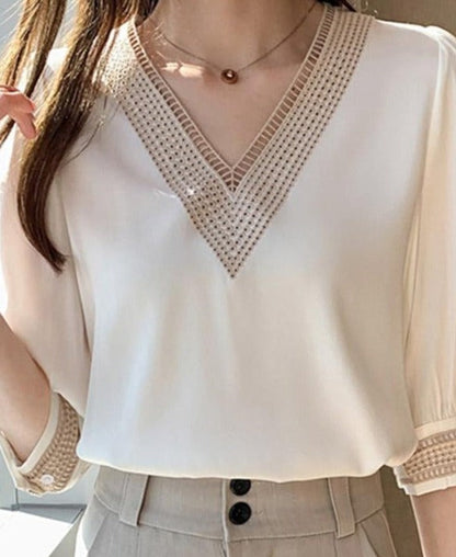 Polished Blouse with an Effortless Classic Look