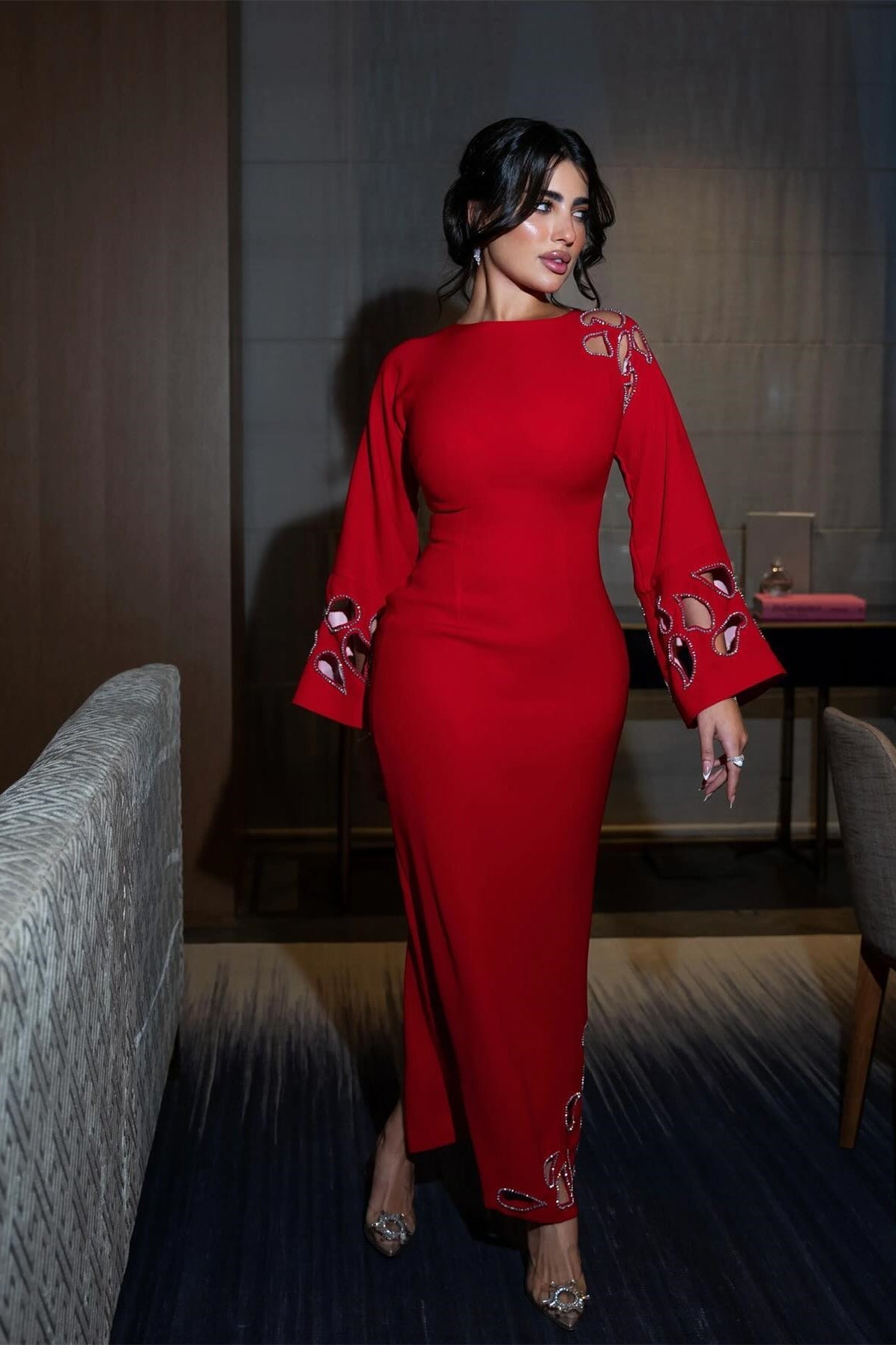 Classic Vintage Dress with a Flattering Fit