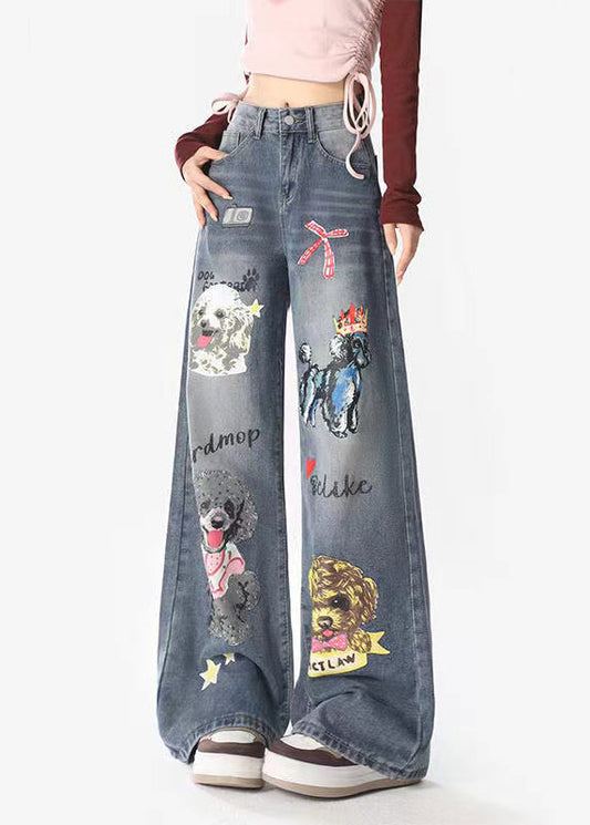 A Vintage Style Pants with Delicate Timeless Details