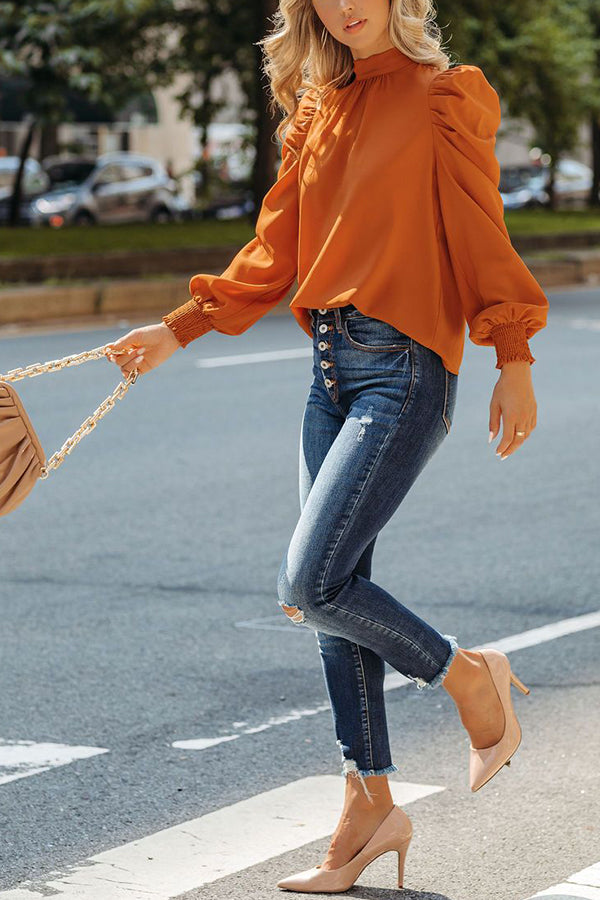 Vintage Inspired Blouse with a Contemporary Edge