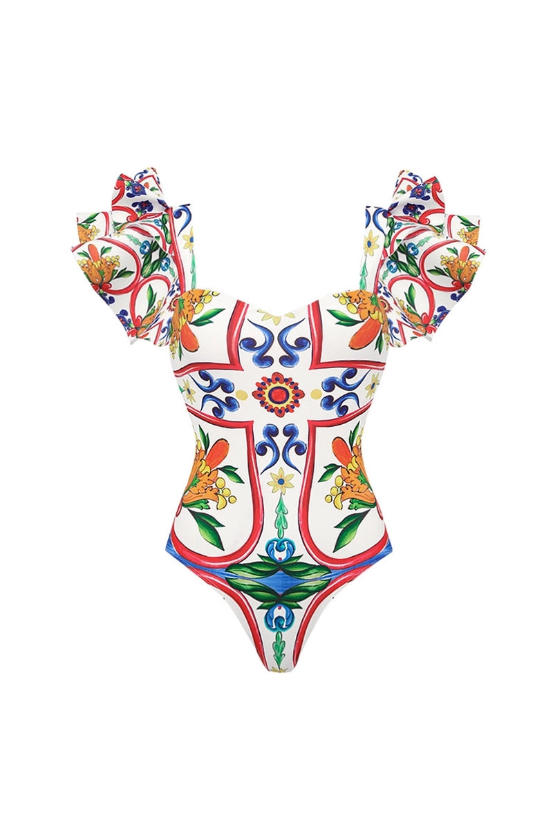 Well Tailored Swimsuit with a Graceful Silhouette