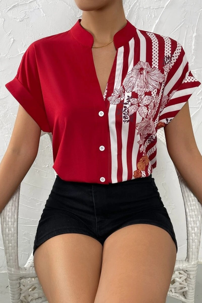 Vintage Inspired Blouse with a Contemporary Edge