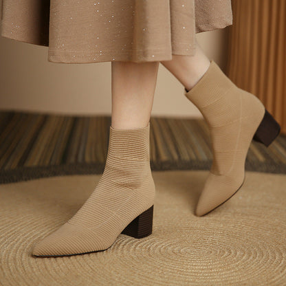 Well Tailored Boots with a Graceful Silhouette
