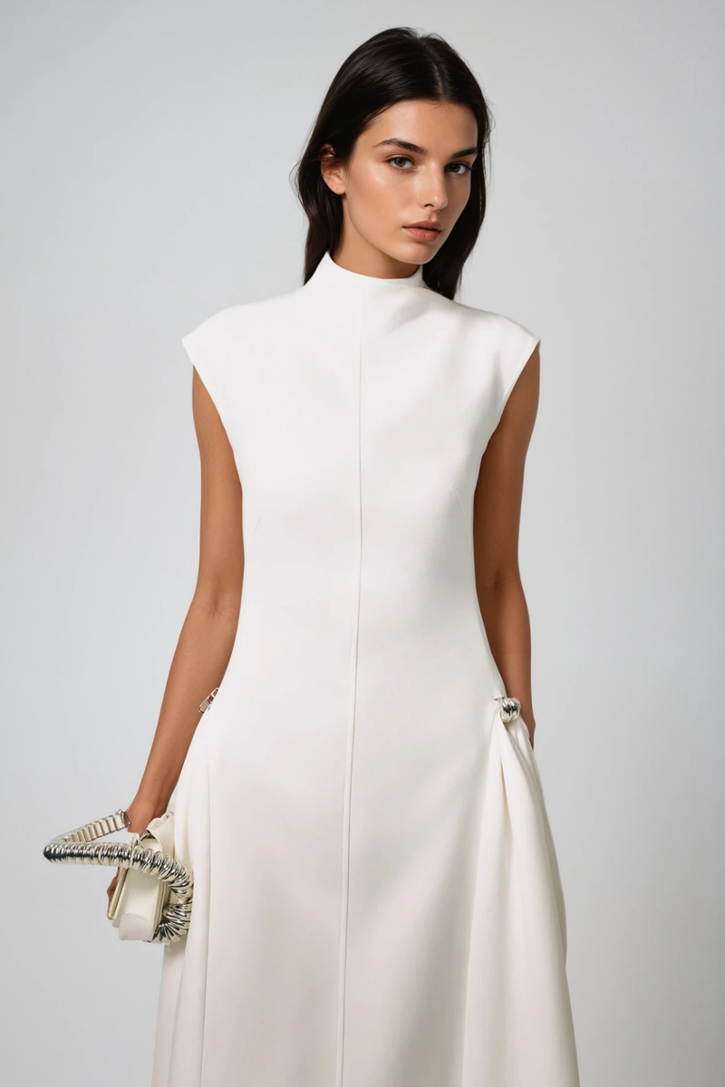 Classic Vintage Dress with a Flattering Fit