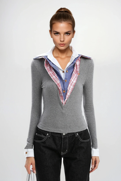 Vintage Inspired Top with a Contemporary Edge