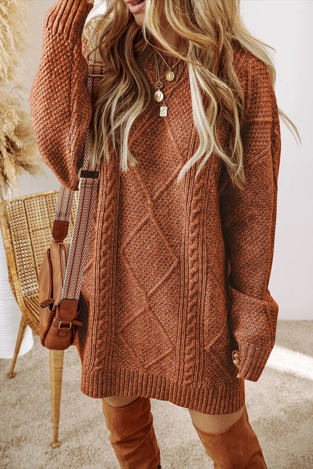 A Vintage Style Sweater with Delicate Timeless Details